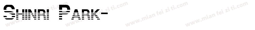 Shinri Park字体转换